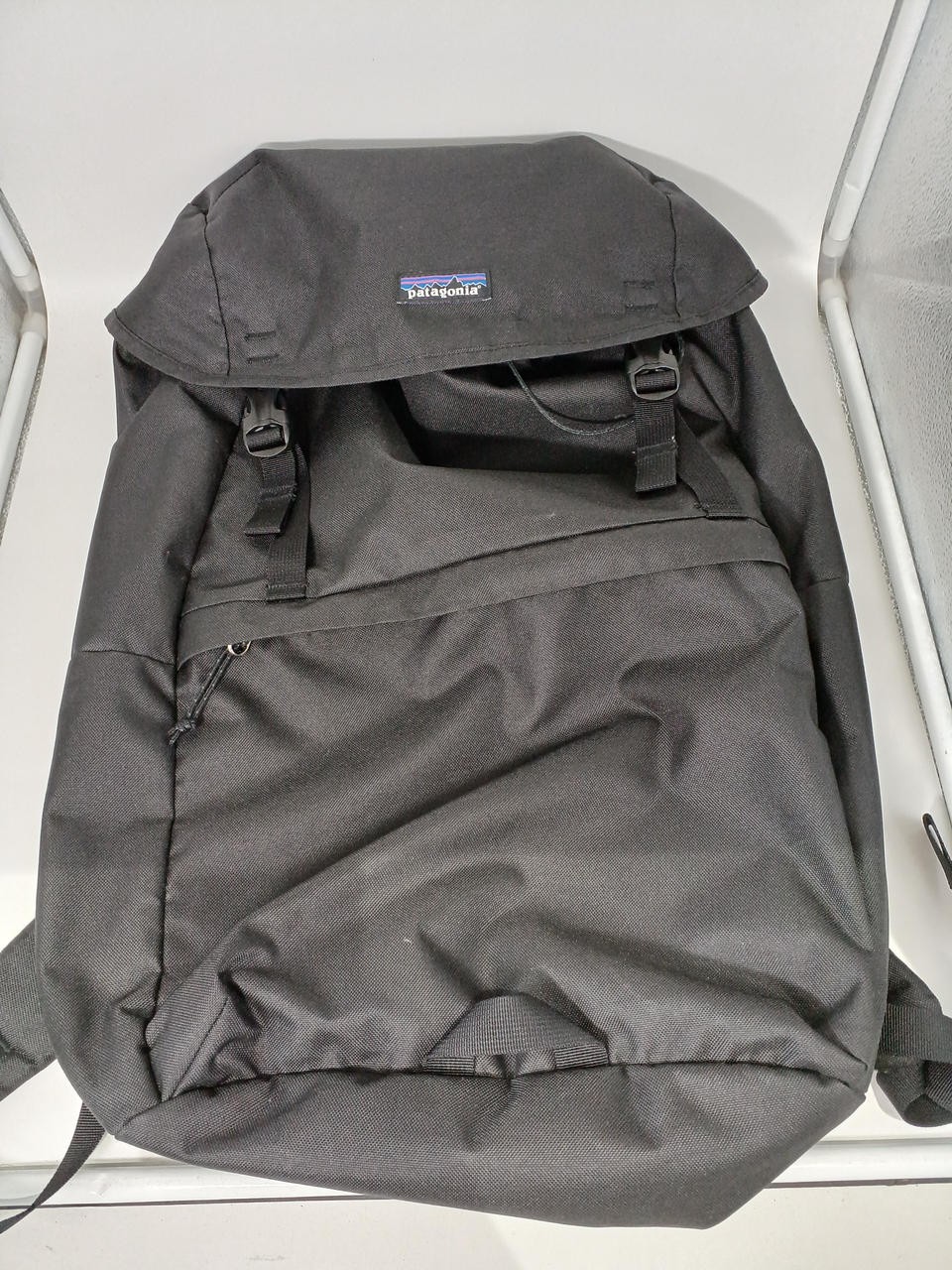 Patagonia Black Backpack Model 48545SP22 for Outdoor Adventures