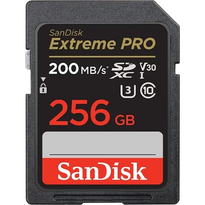 Sandisk 256GB Extreme Pro SD Card 200MB/s SDSDXXD-256G-GN4IN Nikon & More