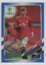 2020-21 UCL Japan Edition Chrome Blue Mojo Refractor 52/75 Brandon Williams 1p03