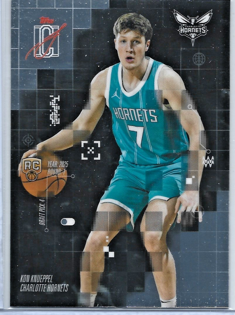 2025-26 Topps Signature Class Kon Knueppel After Image #AF-4 Hornets RC