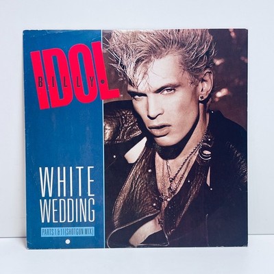 LP - Billy Idol - White Wedding - Parts I & II - AKZEPTABEL    #426