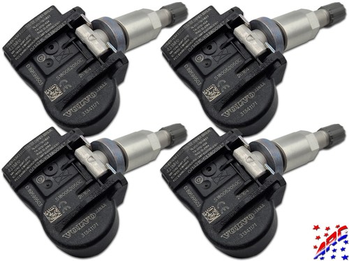 Complete Set of 4 Genuine OEM Volvo TPMS Tire Pressure Sensors Kit ...