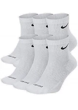 Nike Everyday Plus Cushion Drifit Men's Ankle Socks, MEDİUM 6 pairs