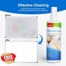 Comix Whiteboard Cleaner Spray 8.5oz Low Odor 12 Pack