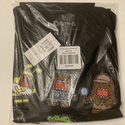 Domo Costume Grid T-shirt Domo as a Robot, Ninja, Dinosaur, Wrestler, Panda New