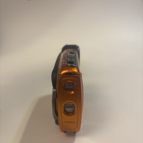 Fujifilm FinePix XP50 Orange Waterproof Digital Camera Battery And Memory Card - Picture 8 of 11