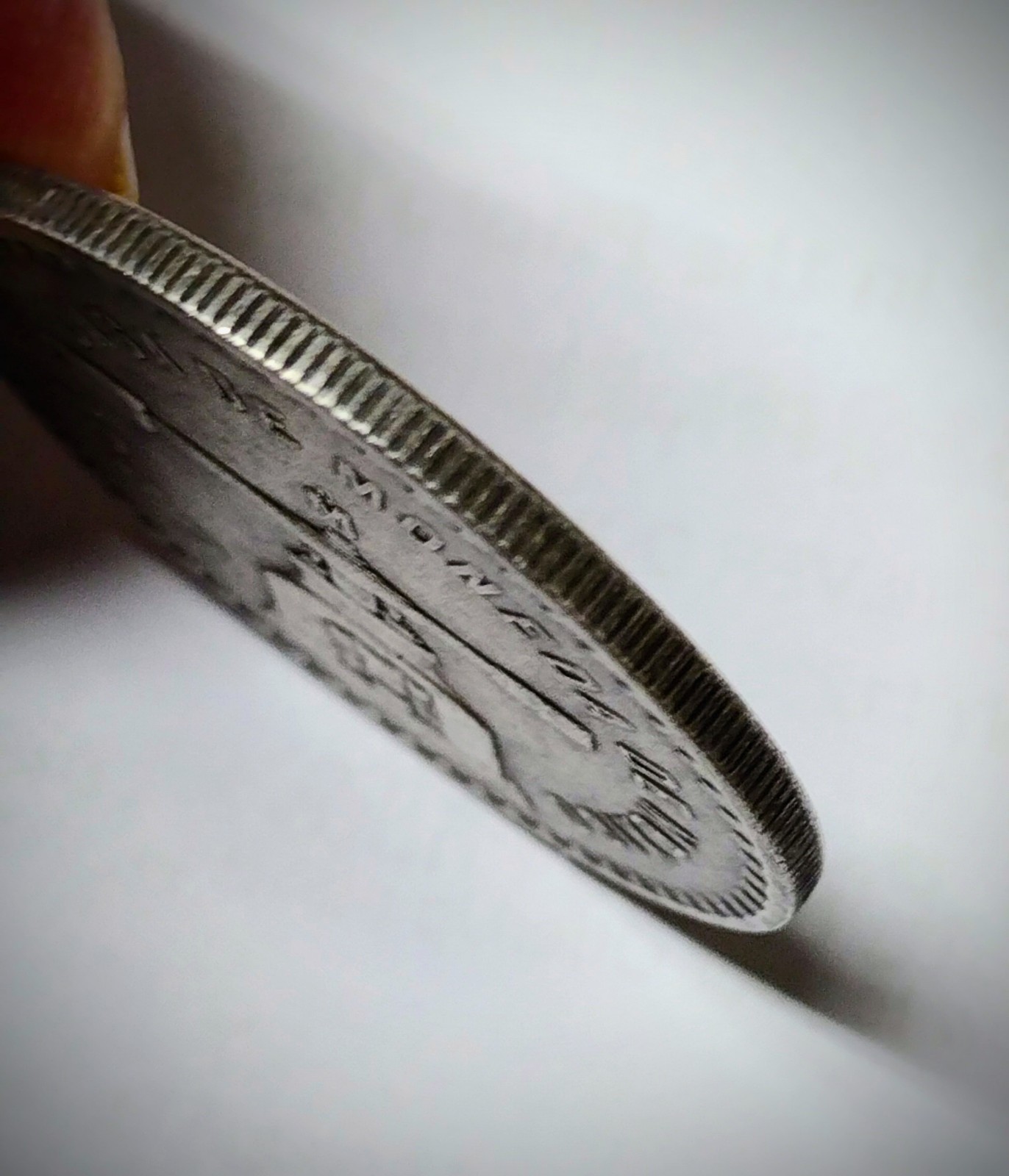 MEXICO 1947 CASA MONEDA. 42X2.5 MM. 25GR. SILVER PLATED 1X1 NOVELTY PRODUCTS. 