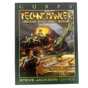 Gurps Technomancer Steve Jackson Games First Edition 1998