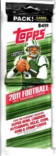 2011 Topps NFL Football Cards Retail Jumbo Pack 36 Cards Per Pack READ DETAILS