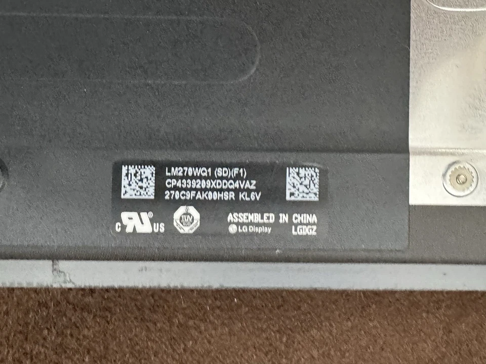 Apple iMac 27" A1419 Front LCD Display LM270WQ1 2012 2013 - Bild 4 von 4