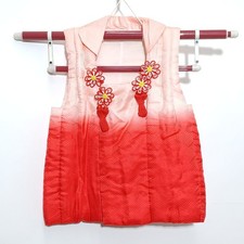 Abito tradizionale giapponese kimono per bambini usato altezza 20,5 in (52 cm...