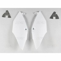 Honda CRF 250 R -18/21 / CRF 450 R / RX-17/20 - Paar Seitenplatten UFO Weiss