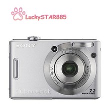 Sony Cyber-shot DSC-W35 7.2MP Digital Camera - Silver for sale