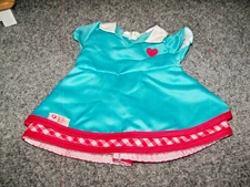 Our Generation Soda Pop Sweetheart Waitress Dress & Apron Retired EUC