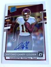 2020 Panini Donruss Optic Antonio Gandy-Golden Rated Rookie Holo Auto #d /150