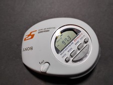 Sony S2 SRF-M85W Sports Mega Bass Walkman Weather/FM/AM Radio/Tested Works-Video