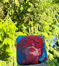 Artistic Portrait Clutch Bag ( Evening Clutch)