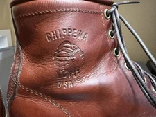 Chippewa Original Made In USA Moctoe Boots Men's 9.5D