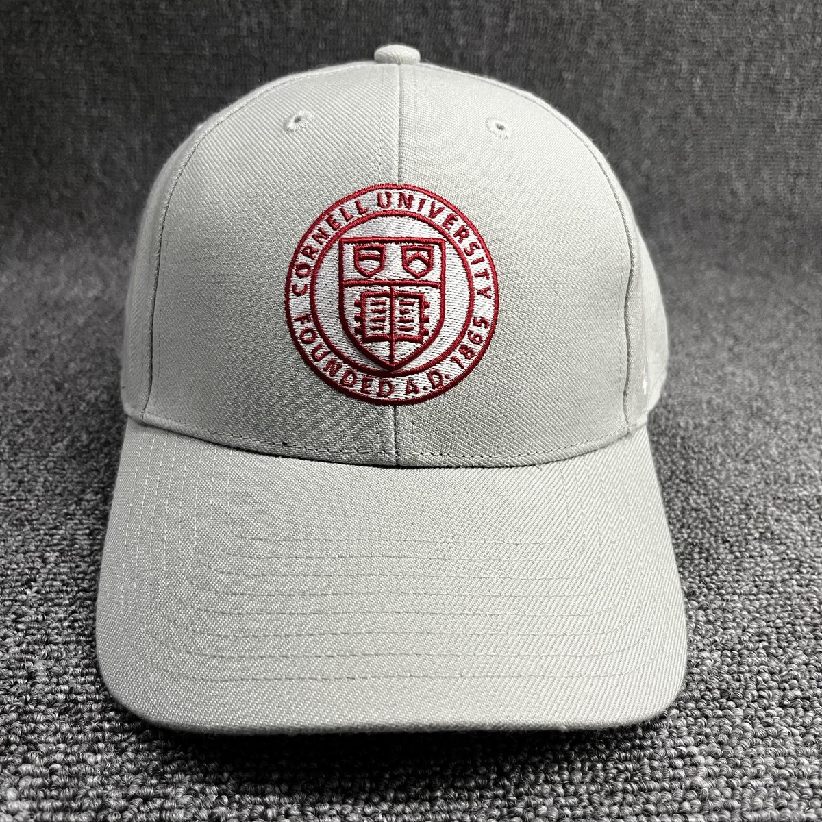 '47 Brand Cornell University Crest Adjustable Baseball Cap Gray Snapback