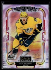 2025-26 O-Pee-Chee Platinum Marquee Rookie Sunset Ozzy Wiesblatt