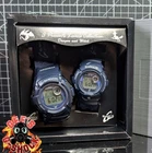 Casio G-Shock Lovers Collection DWX-199 Blue Vintage Pair Set Baby-G LOV99A-2