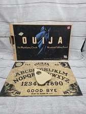 vtg 1950s William Fuld Ouija Board w/ Planchette & Original Box