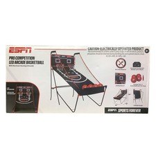 ESPN Pro Competition LED Arcade Basketball Game, 2-Player with Sounds and Scores