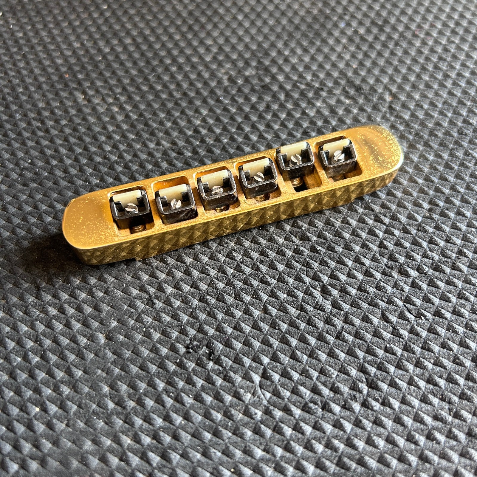 1982-83 Gibson Gold 9 Point Tune-O-Matic Bridge for Explorer 2 E2 ES-345 ES-355