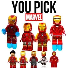 LEGO Iron Man Minifigure YOU PICK! | MARK 25 42 47 64 3 85 1 2 5 7 50 33 6 Armor