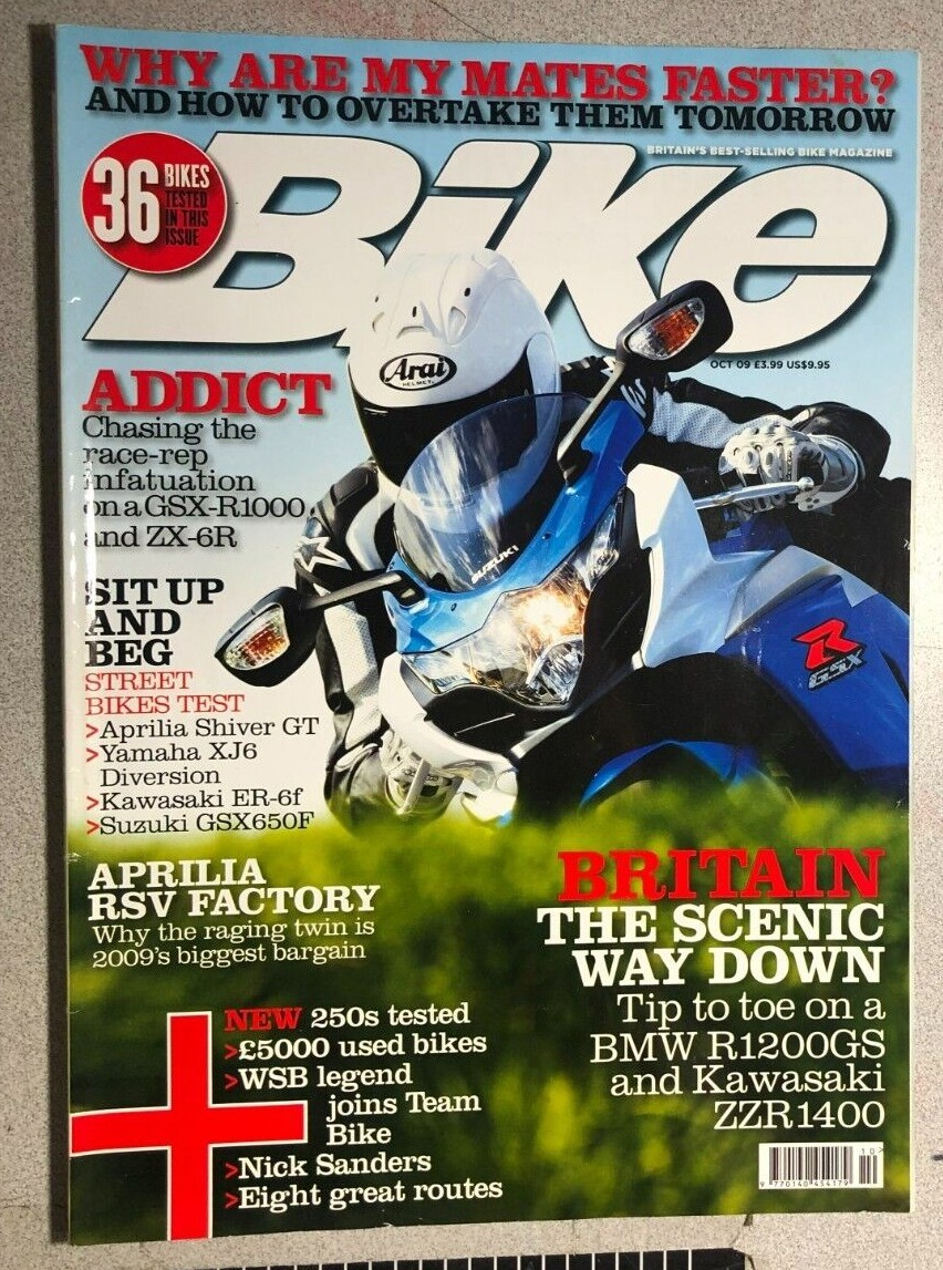 BIKE motorcycle magazine October 2009 | eBay