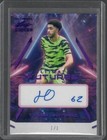 2023 Leaf Ultimate Soccer Futures Auto Purple Spectrum TYLER ONYANGO 1/1
