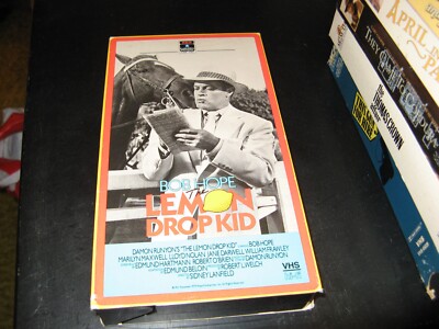 VHS-The Lemon Drop Kid-Bob Hope-Marilyn Maxwell-William Frawley