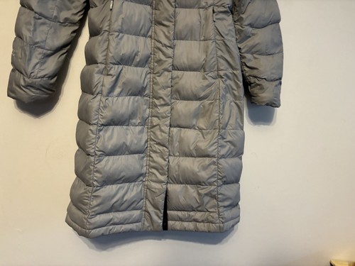 KATHMANDU 550 Ladies Jacket 6 Drifill Duck Down Puffer Grey Long Water Resistant - Picture 2 of 21
