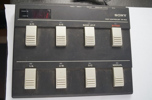 SONY HR-RC5 Foot Controller OEM Cordon d'alimentation inclus FONCTIONNE D322
