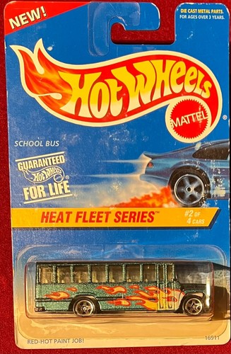 HOT WHEELS HEAT FLEET SERIES SCHULBUS #538. SIEHE KOMBIANGEBOTE!