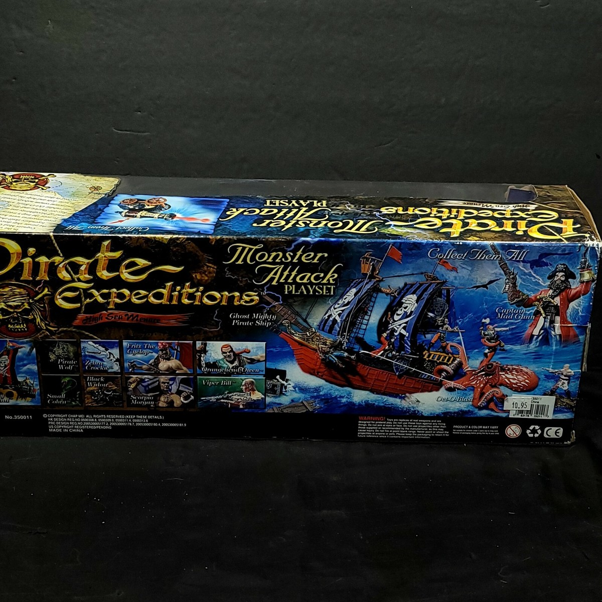 Pirate Expeditions high Sea Menace Monster Attack Playset NEW