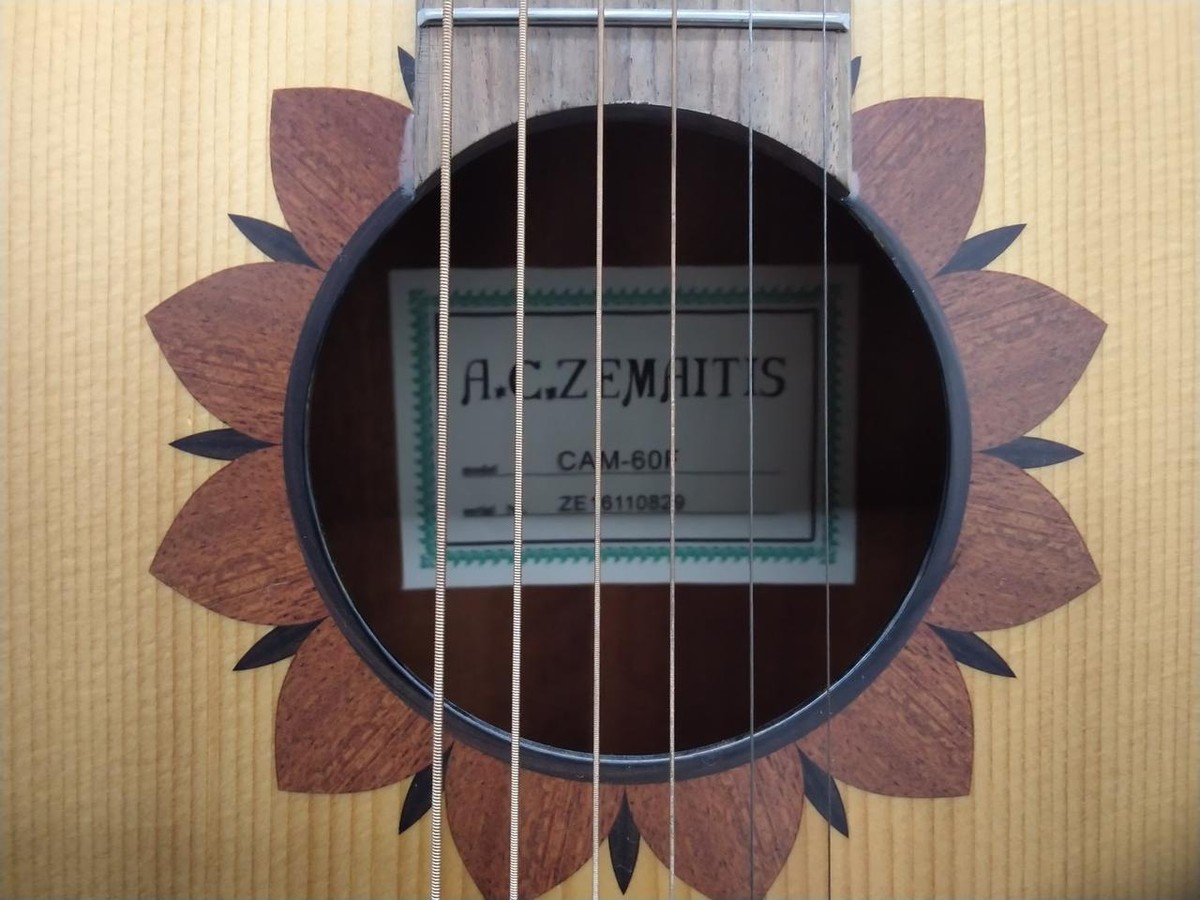 ZEMAITIS CAM-60F Acoustic Guitar-01 | eBay