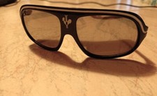 Vintage sunglasses occhiali da sole bambino sport blu Cébé Rossignol mirror 80s