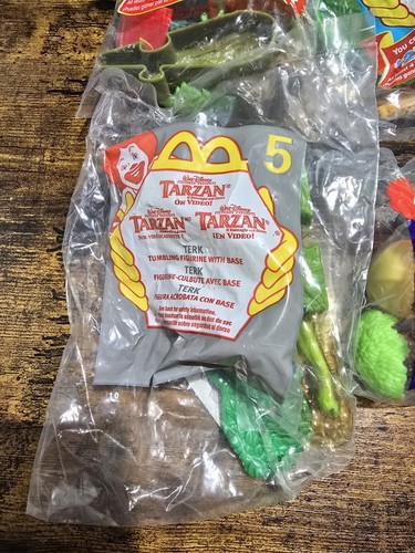 Tarzan on Video McDonalds Happy Meal Toys 2000 1-8 NIP Disney *READ DESCRIPTION* - Picture 7 of 20