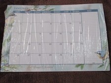 NEW 2025-2026 Birds Desk Calendar Large 24-Month Office Kitchen Planner 11"x16"