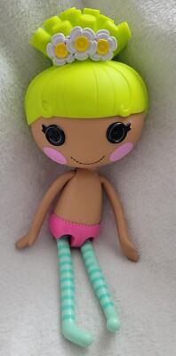 2010 Lalaloopsy Girl Doll Full Size Green Hair Pix E Glutters Excellent 