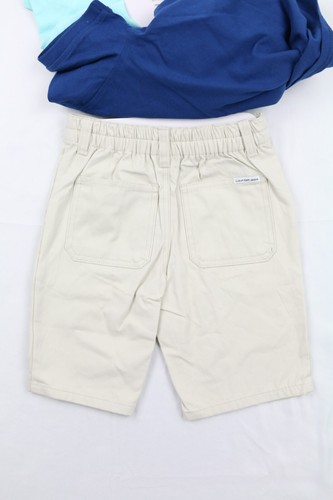 Calvin Klein Boys Kids' 3-piece Short Set, T shirt Polo Shorts Red Blue 4T 5 6 - Picture 24 of 26