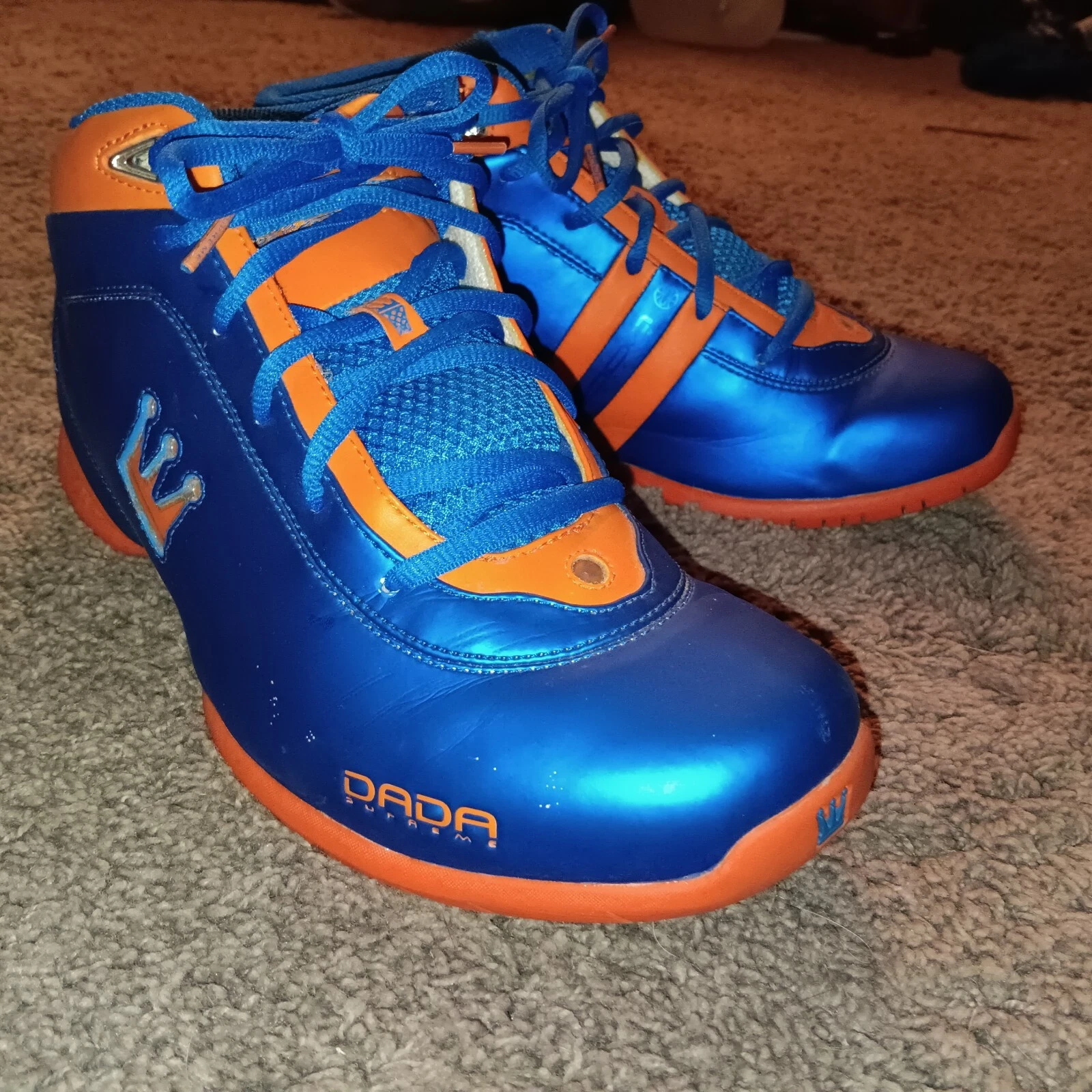 RARE Ballerine vintage DADA Supreme Knicks/sprewell couleur façon homme taille US 10,5 