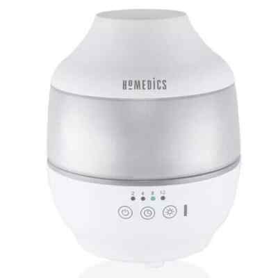 HoMedics Cool Mist Humidifier Oil Diffuser for HOME OFFICE with Light
