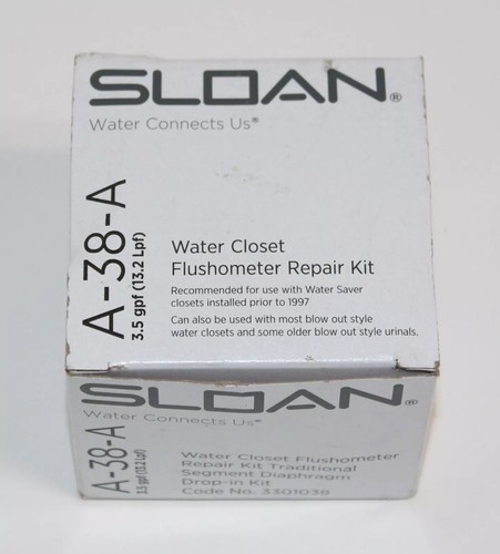 Sloan A-38-A Regal 3.5 GPF Closet Diaphragm Repair Kit New E25