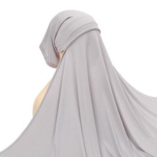 Muslim Women Amira One Piece Pull On Instant Underscarf Hijab Turban Scarf Wrap