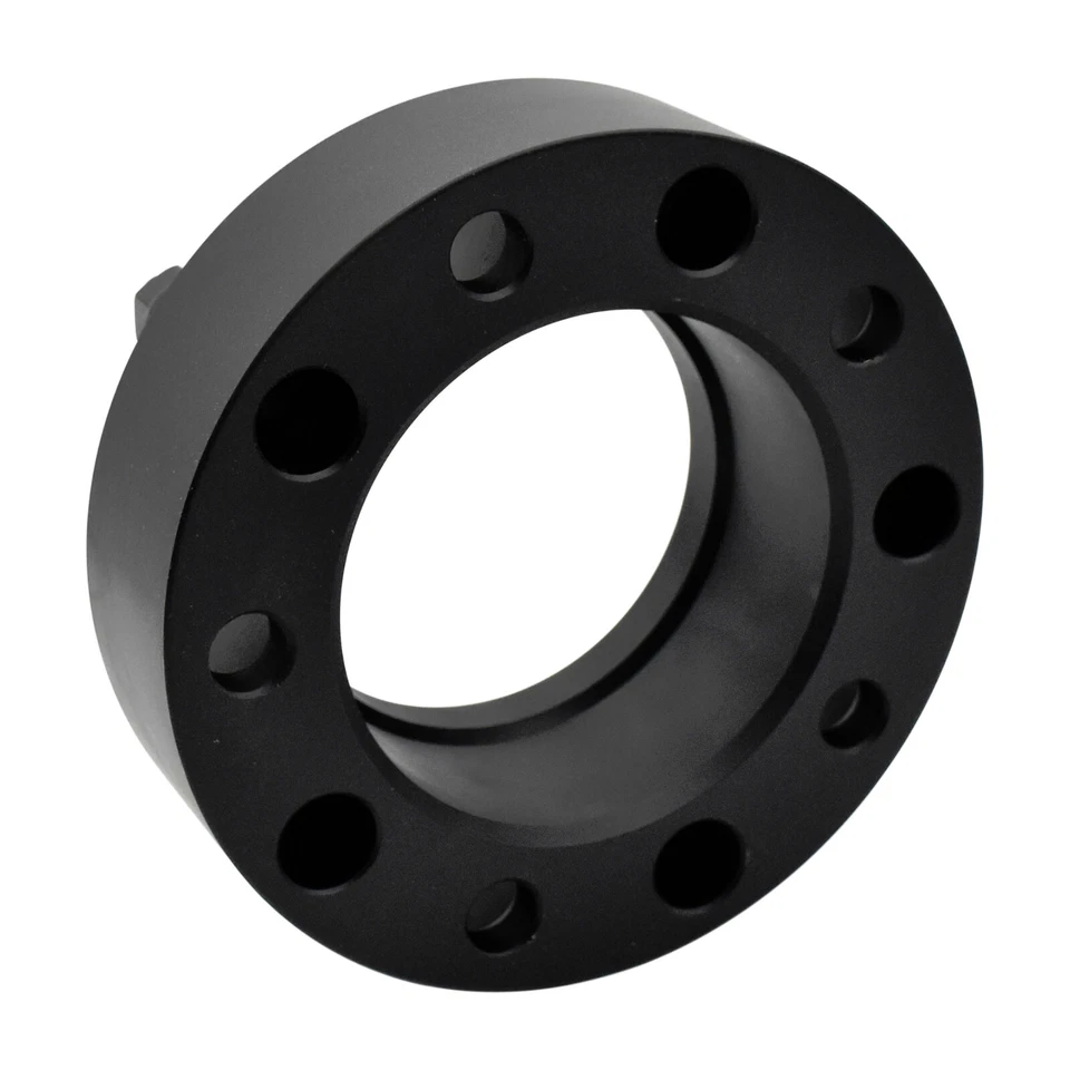 4x espaciadores de rueda negros centrados en buje de 2" 5x150 para Toyota Tundra Sequoia 2008-2021 Foto 4 de 4