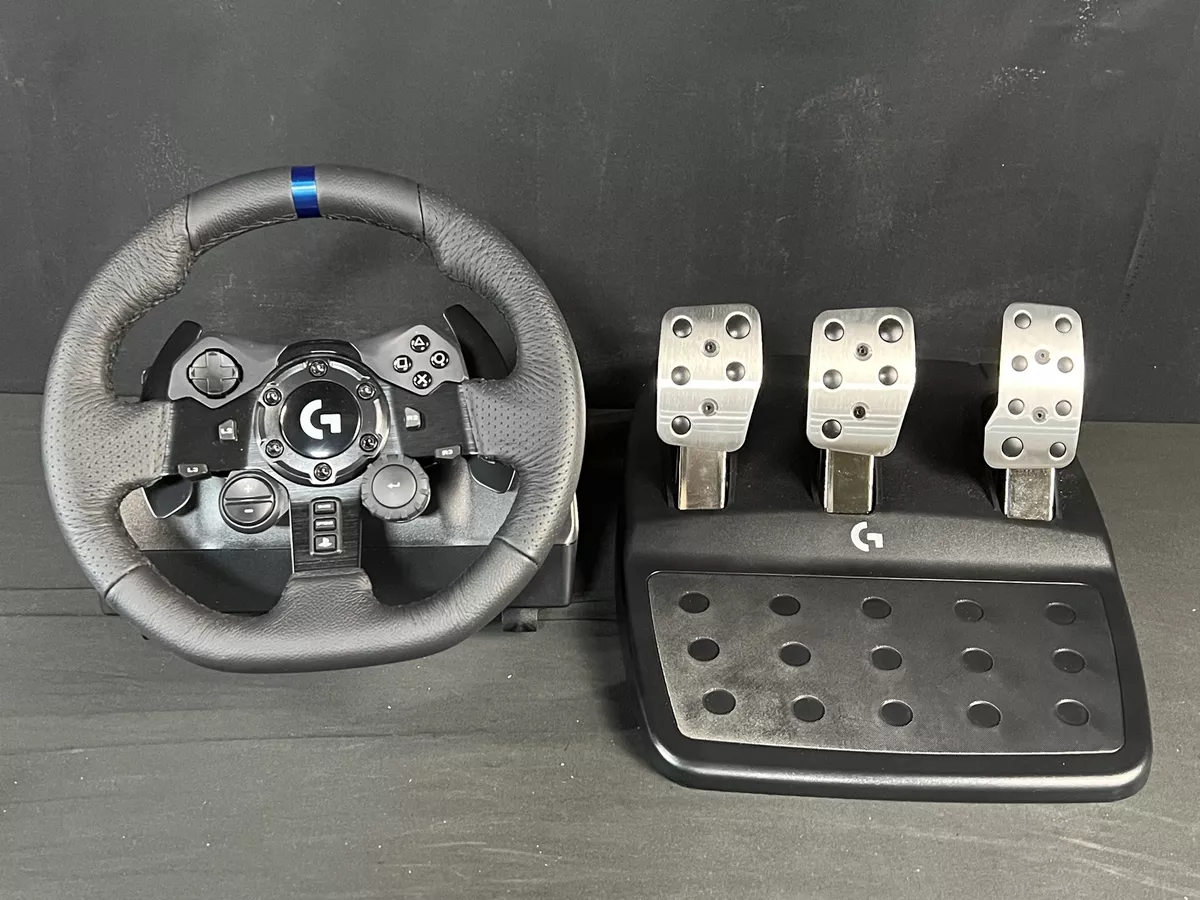 Logitech G923 Racing Wheel and Pedals for PS5, PS4 and PC Black