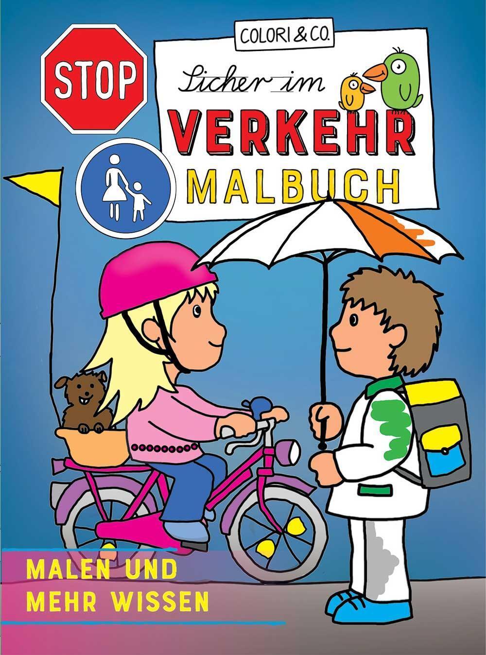 Thumbnail - Sicher Verkehr Malbuch Colori & Co.