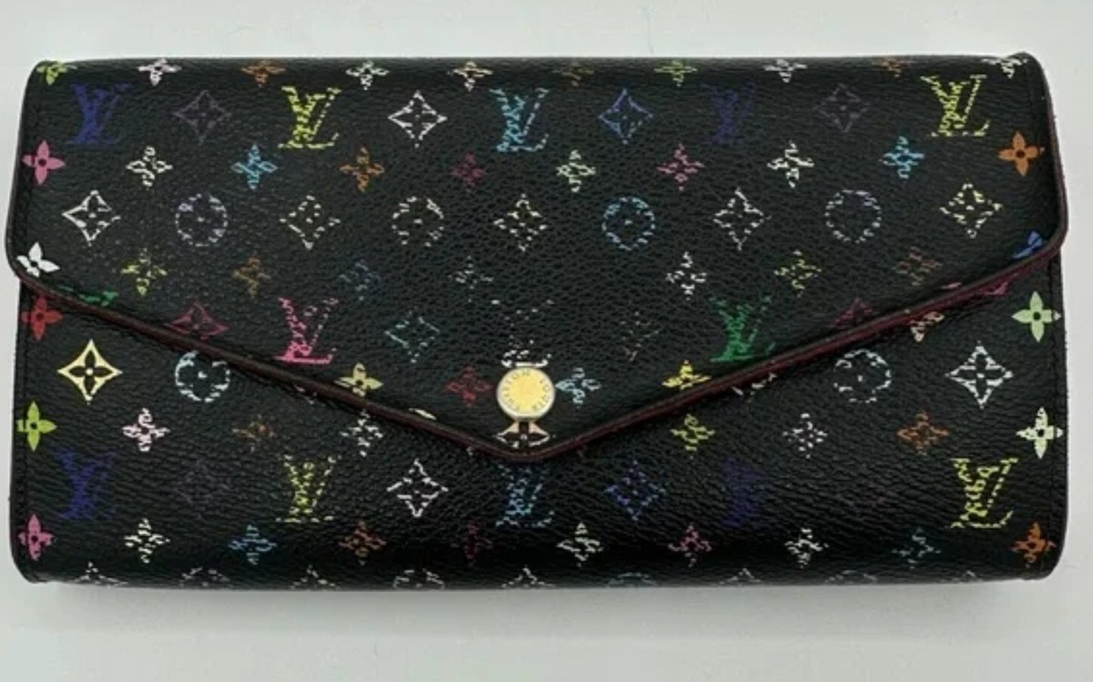 佐々木　LOUIS VUITTON LOUIS VUITTON LV X TM Monogram Multicolor Sarah Wallet NM